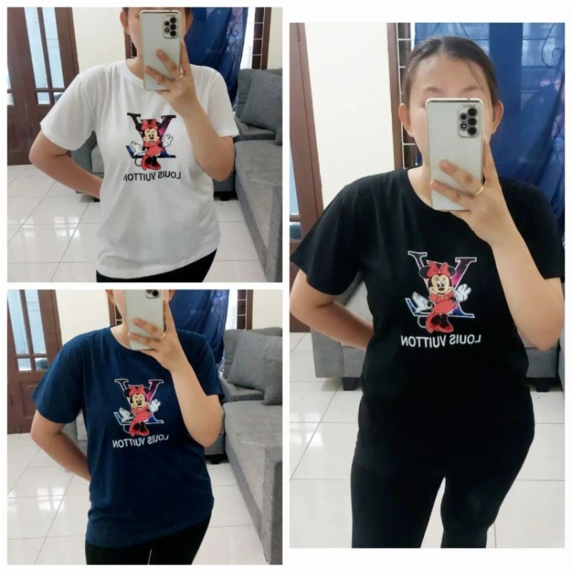 NEW KAOS MICKEY LV / KAOS WANITA MURAH / KAOS MURAH