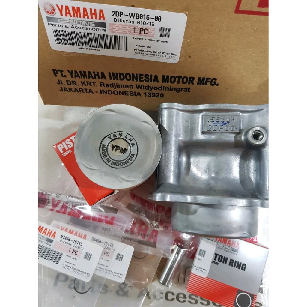 Blok Seher Seker Set Nmax N Max Aerox 155 ORIGINAL YAMAHA