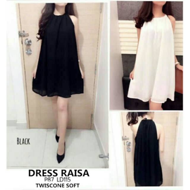 RX Fashion Dress RAISA BAHAN TWISCONE soft FIT L Tali 