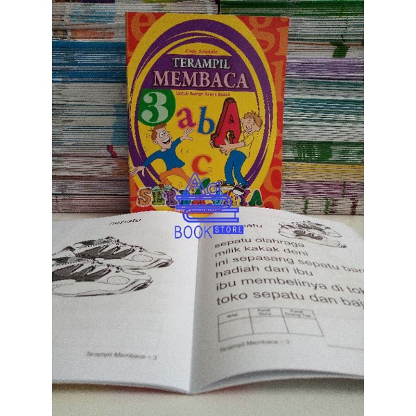 BUKU MEMBACA ANAK TK - TERAMPIL MEMBACA 3