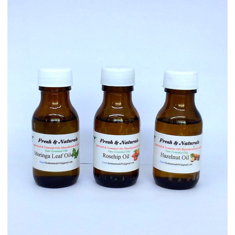 Carrier Oil,Rosehip,Hazelnut,Moringa