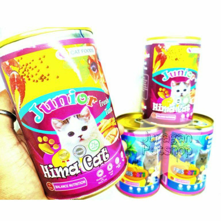 HIMA CAT KALENG | Makanan Kucing Kaleng Adult/Kitten | Makanan Kucing Murah