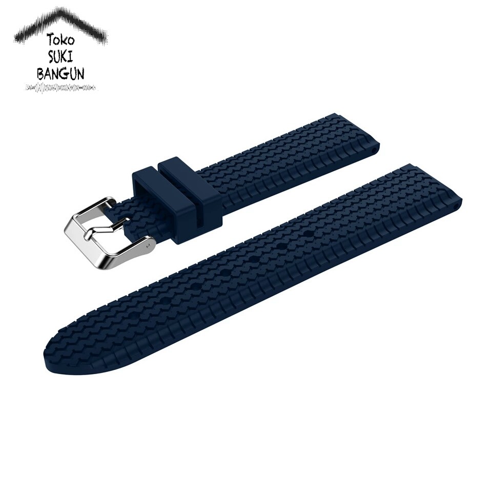 TALI JAM 20mm QUICK RELEASE Rubber Wheel Racing Watch Band Strap