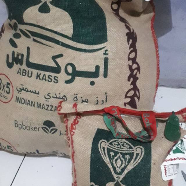 

beras basmati abu kass / rice basmati india
