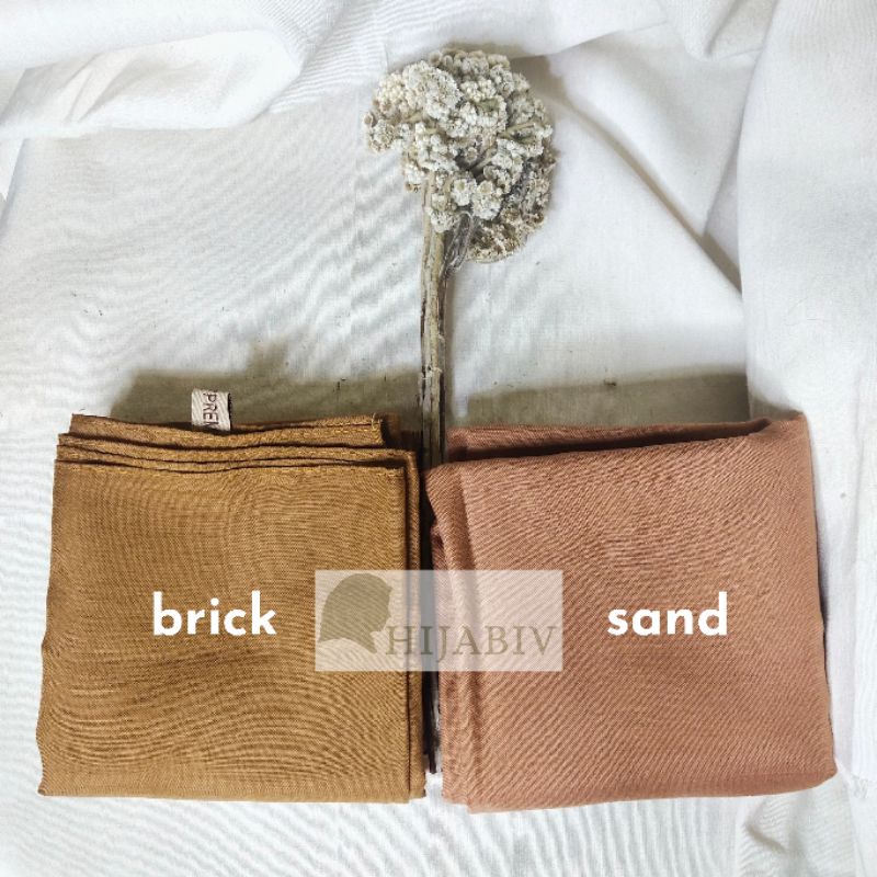 SEGI EMPAT PARIS PREMIUM FINISHING JAHIT TEPI ANTI LETOY (FREE POUCH)-PREMIUM BRICK