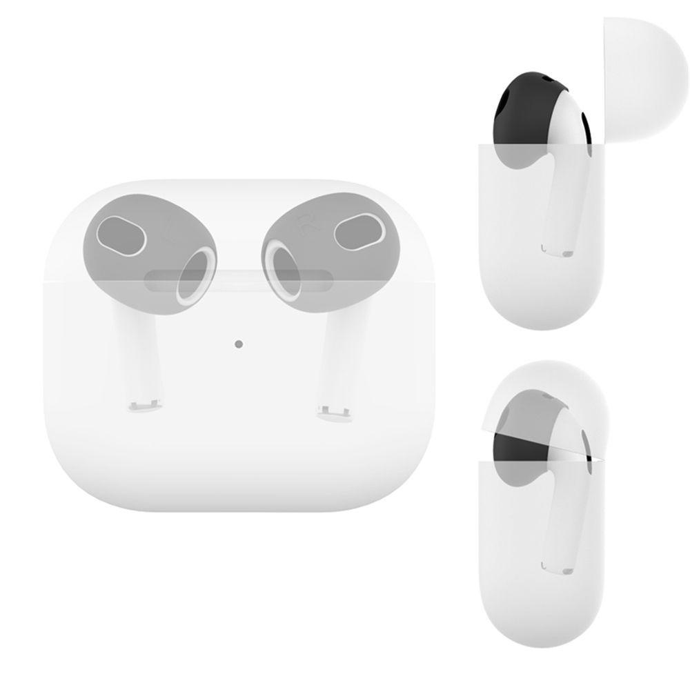 POPULAR Populer 2pcs/1pasang Penutup Telinga Eartips Pelindung Earphone Ultra Tipis Untuk Airpods3