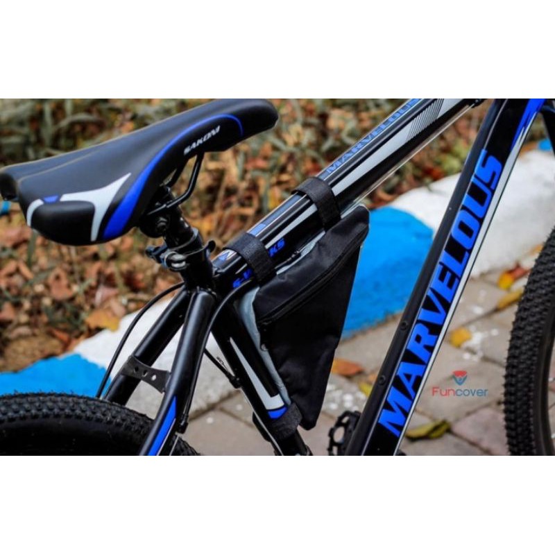 Tas Frame Sepeda MTB Waterproof Tempat Hp Di Sepeda Anti Air Aksesoris Sepedah Gunung Bag Segitiga