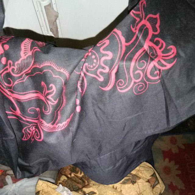 Bswart Batik Hrb026 Kenongo Hem Pendek Padi Pekalongan M L Xl Batik Pria Murah Modern Grosir Batik