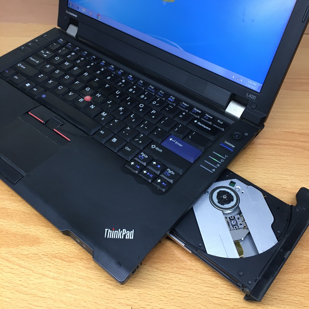 Laptop Lenovo ThinkPad L420 Intel Pentium RAM 4GB Siap Pakai