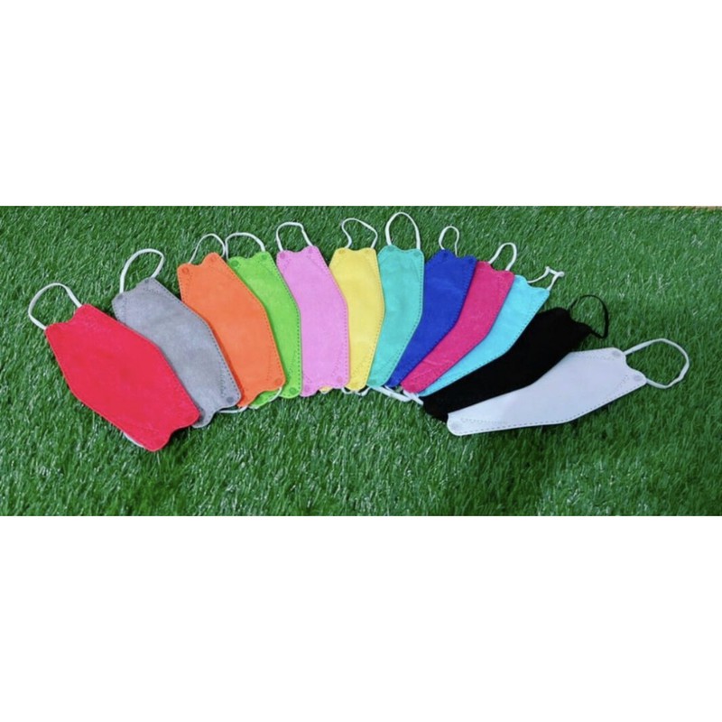 MASKER KF94 WARNA WARNI 1bungkus isi 10pcs