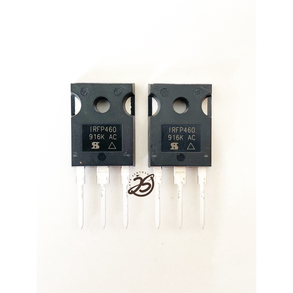 IRFP460 ASLI ORIGINAL (1buah) MOSFET IRF460 POWER MOSFET IRF 460 IRFP 460 20A 500V