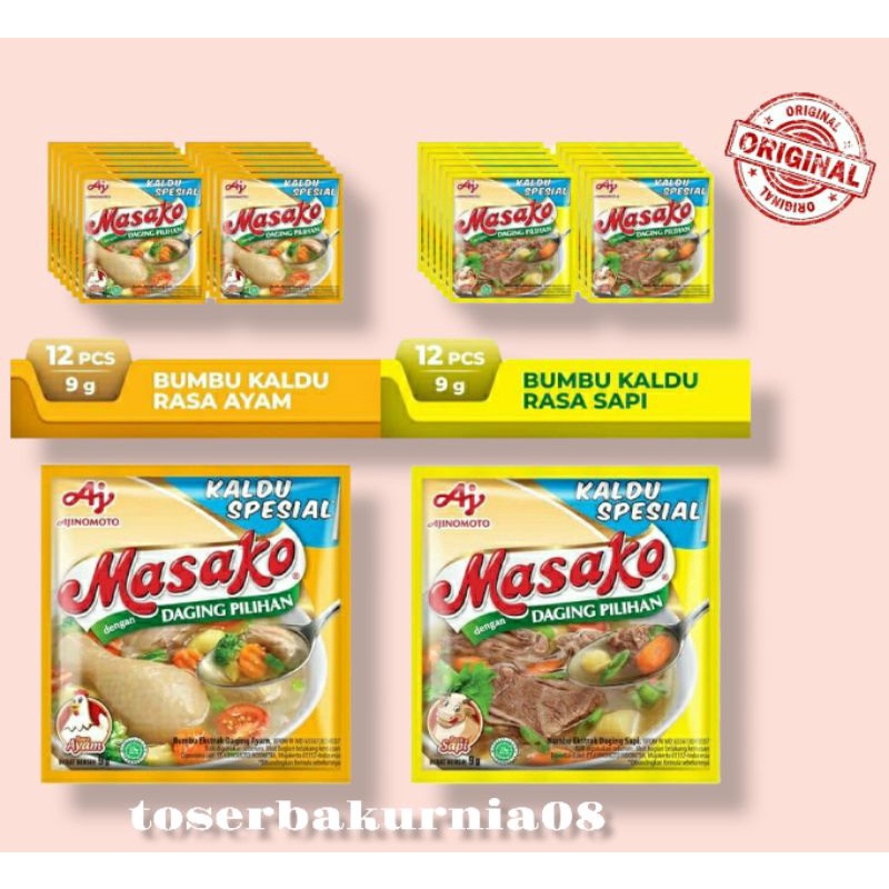 

Masako | Bumbu penyedap | 12 pcs