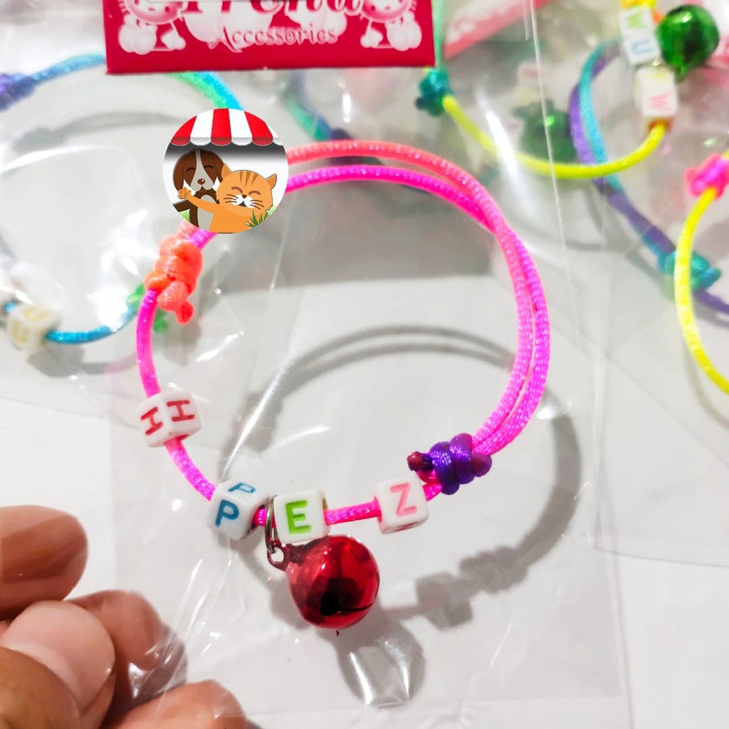 Kalung Kucing Lonceng Kalung Kucing Rainbow Kalung Anak Kucing Kitten