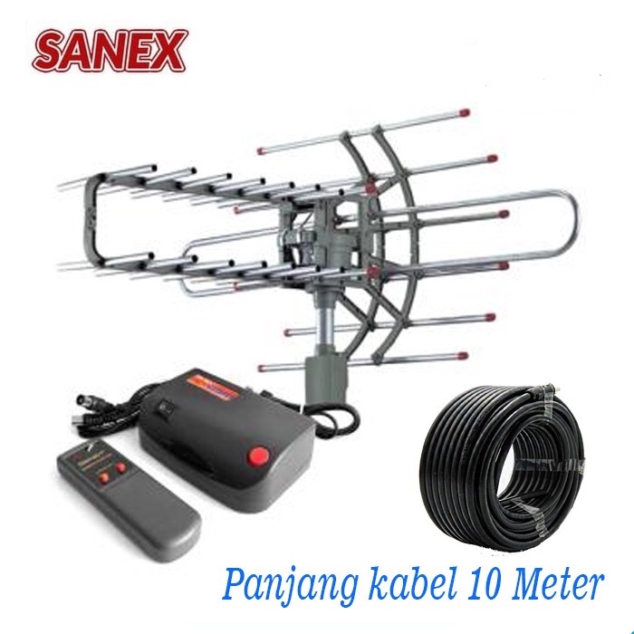 ANTENA REMOT SANEX WA-950 TG free kabel terbaru