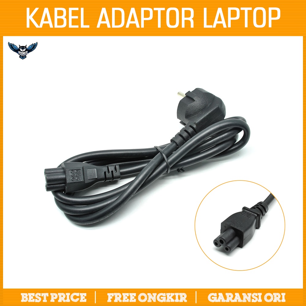 Kabel Power Adaptor / Charger Laptop 3 Lubang