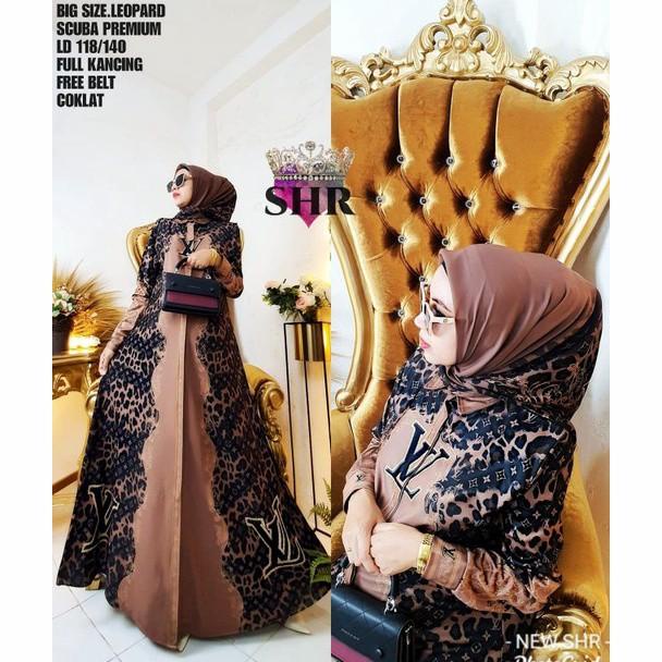 GAMIS ORI SHR JUMBO GAMIS LEOPARD SHR LV LEOPARD SHR GAMIS BUSUI