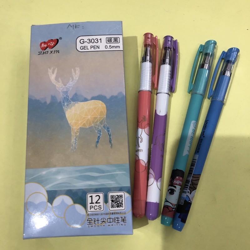 

BOLPEN ZHI XIN 0.5 dan 0.5 (12 bh)