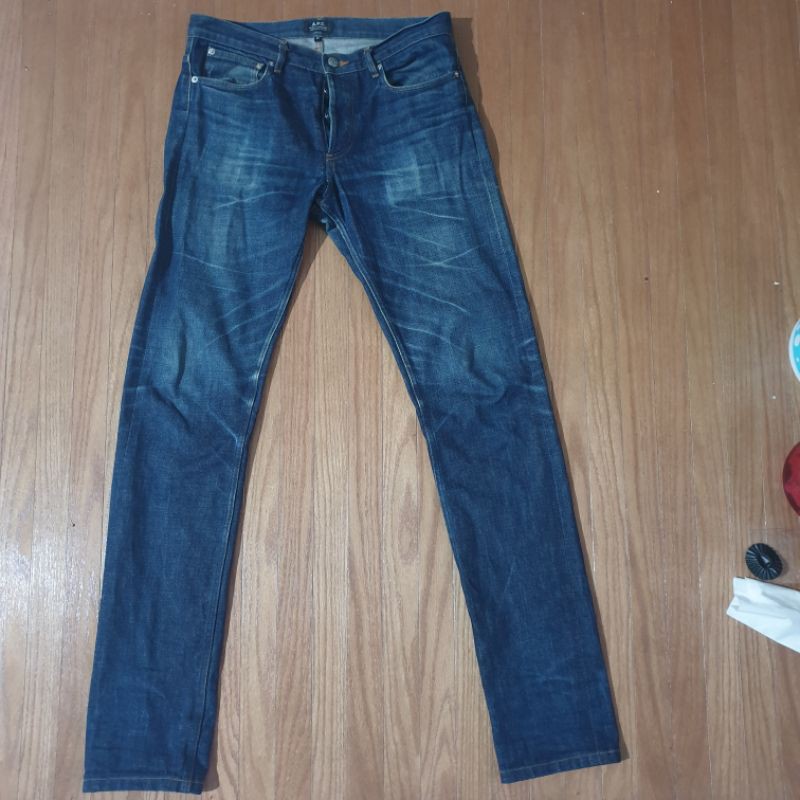 celana selvedge APC