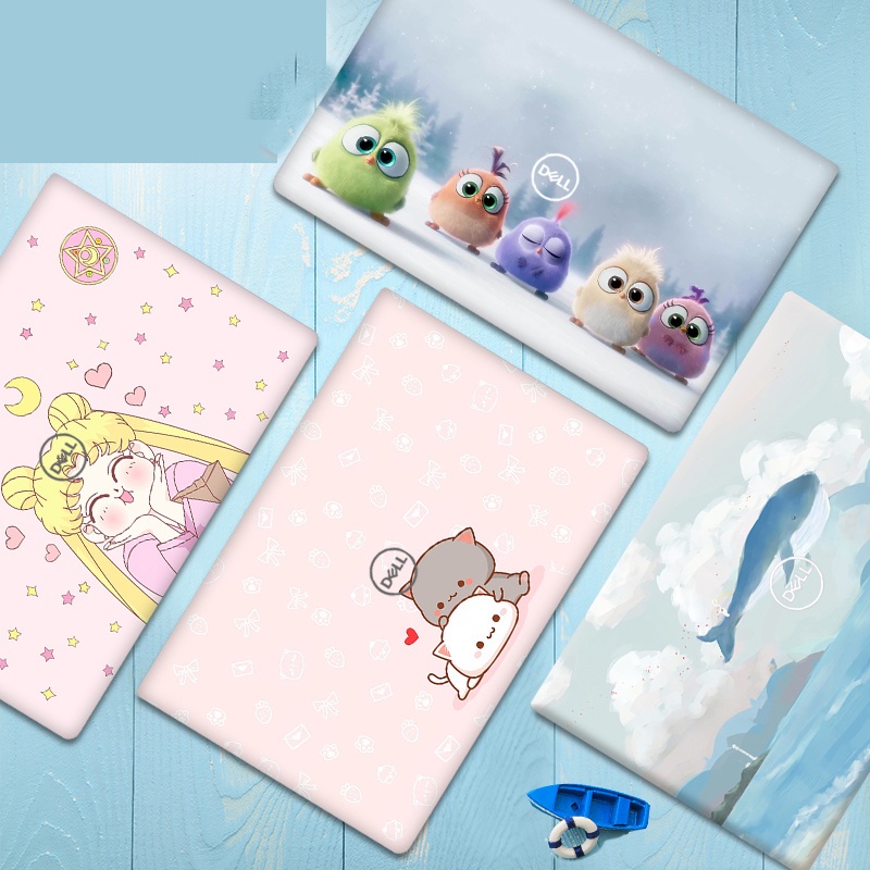 Computer Stickers Laptop Skin Vinyl 2 Sides Laptop Skin for 11/12/13/14/15/17 Inch FOR Universal Dell 5000 Sticker Inspiron15-5557 5493 5405 5509 5502 5590 5391 5490 5585 5498