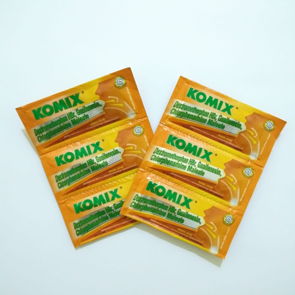 

Komix Rasa Jahe Sachet 7 ml