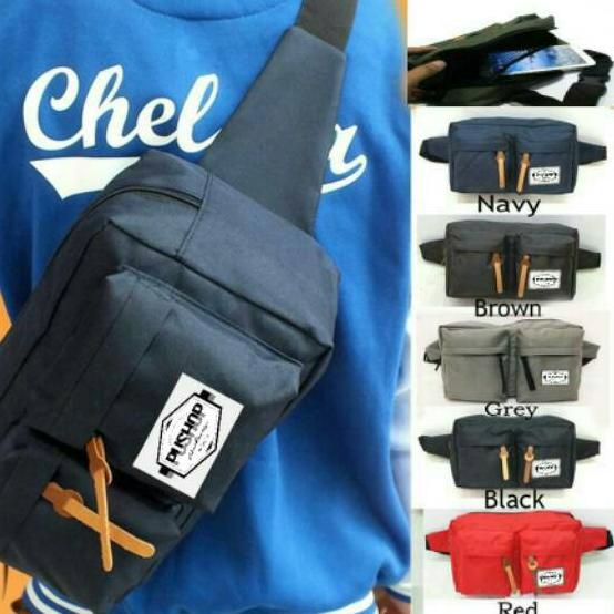 ✦ Waistbag Pushop Pria Wb Sk 2 ♫