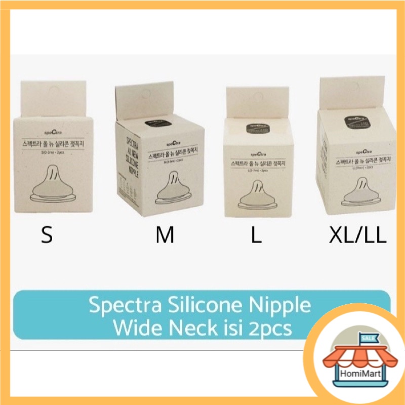 NIPPLE DOT SILICONE SPECTRA / Silicone Nipple size S M L XL isi 2 pc