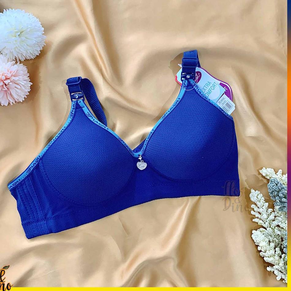 (READY) Bra Wanita Tanpa Kawat | BH Piaoli polos pori