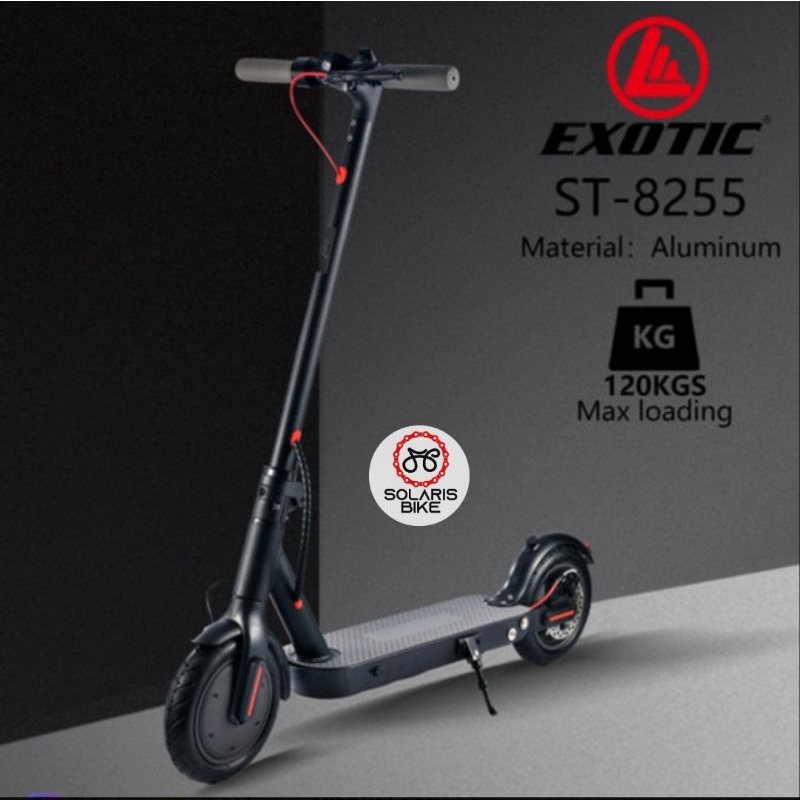 Scooter Electric ST 8255 EXOTIC Skuter Lipat Anak Dewasa Garansi SNI