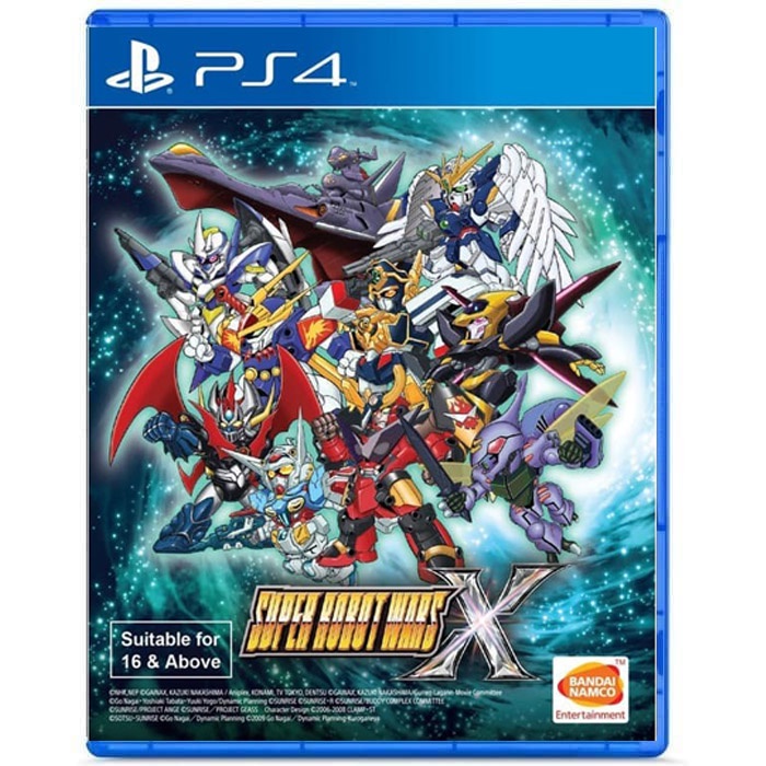 PS4 GAME SUPER ROBOT WARS X