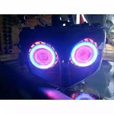 Paket projie led plus Reflektor lampu depan Supra X 125 - Led projie Supra X 125 - HR Motoshop