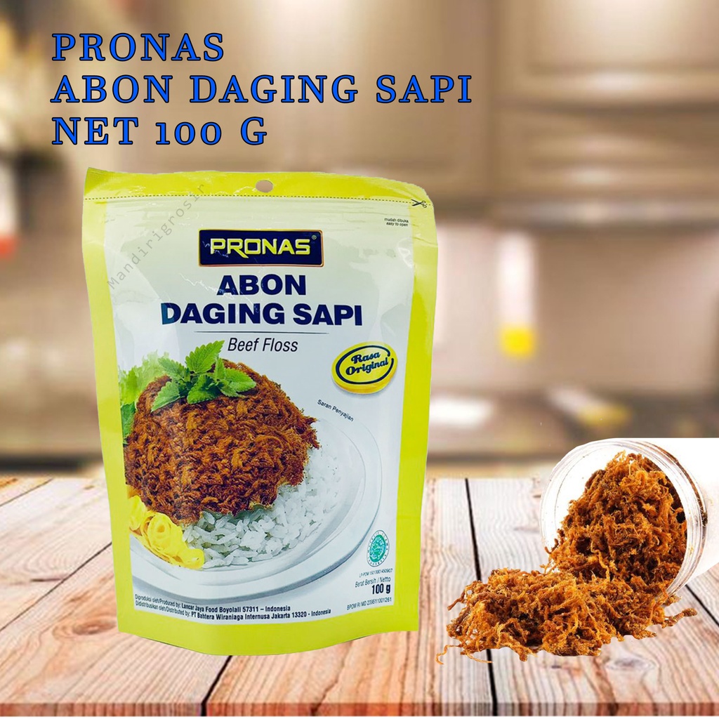 Pronas abon * Pronas * Abon * Abon sapi * 110g