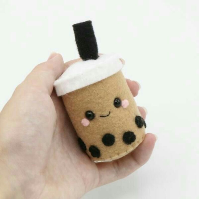 Boneka Boba Kain flanel / Boba lucuu /boneka viral/boba viral/ boneka imut/ paling laris /souvenir p