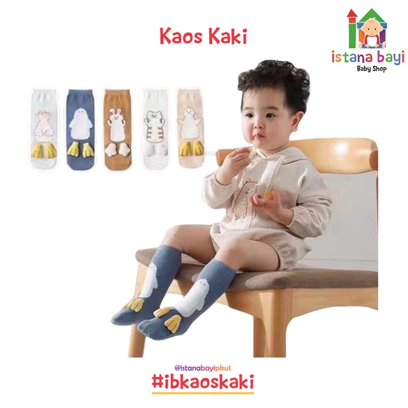 Catell Love Kaos kaki panjang - Kaos kaki bayi lucu CL210241 Pita/CL210417