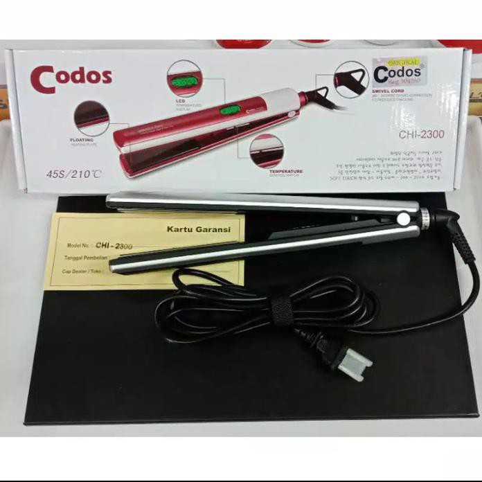 best seller Catok Codos Romance Hair Catokan ion smoothing Flat Iron berkualitas