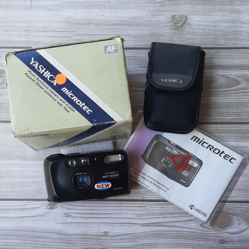 Kamera Analog Yashica Microtec AF Mirip Yashica T4 NOS