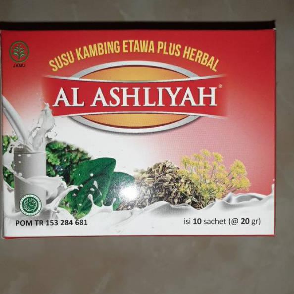 

Lagii..on..Diiskon!! AL ASHLIYAH (saset) SUSU KAMBING PLUS HERBALV49V04