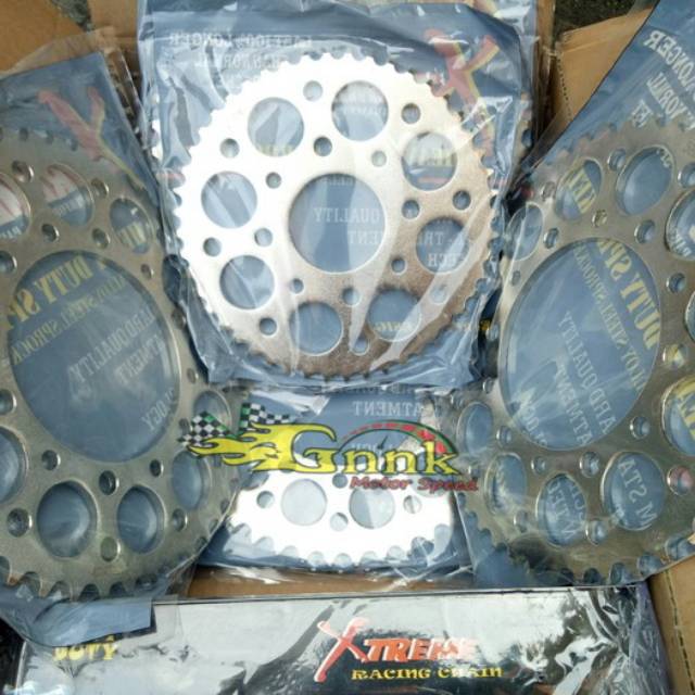 Jual GEAR SET MOTOR GL PRO CBR 150R CB150R DLL 428 41T 45T XTREME