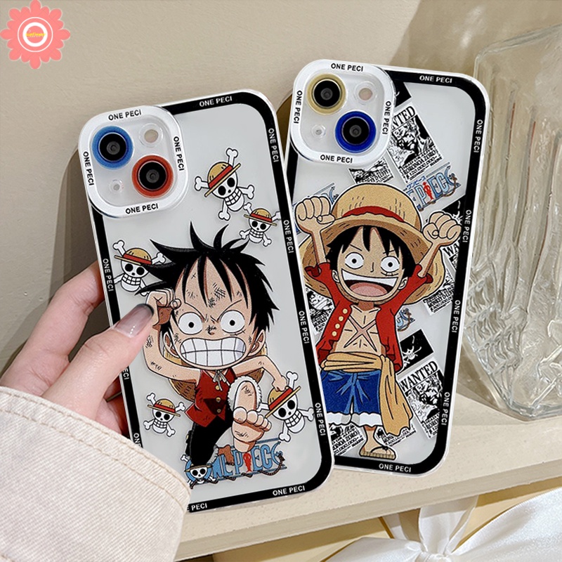 Soft Case TPU Transparan Anime One Piece Cover Xiaomi Redmi 10 9 9T 9A 10C 9C Note 11 10 10s 9 8 9s 9pro 11s 11pro 10pro Max Mi POCO X3 NFC POCO M3 X3 Pro M4