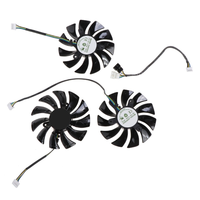 Bt GPU Cooler Fan Untuk ZOTAC GeForce Rtx3060Kipas Grafis Kartu Pendingin 4Pin 12V