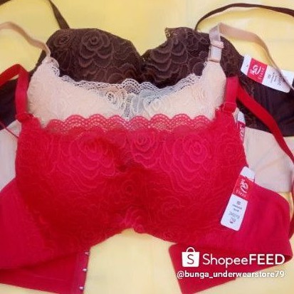 BH /BRA SEXY BROKAT KELAMBU, BRA ELENA BROKAT KELAMBU ,KAIT 3 , BERKAWAT, BUSA TIPIS