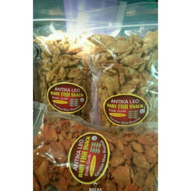 

Ikan krispi baby fish original 170 gr