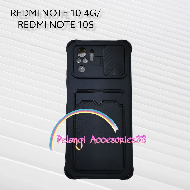 CASE REDMI NOTE 10 (4G) / REDMI NOTE 10S CASE SOFTCASE SLEDING WARNA WARNI