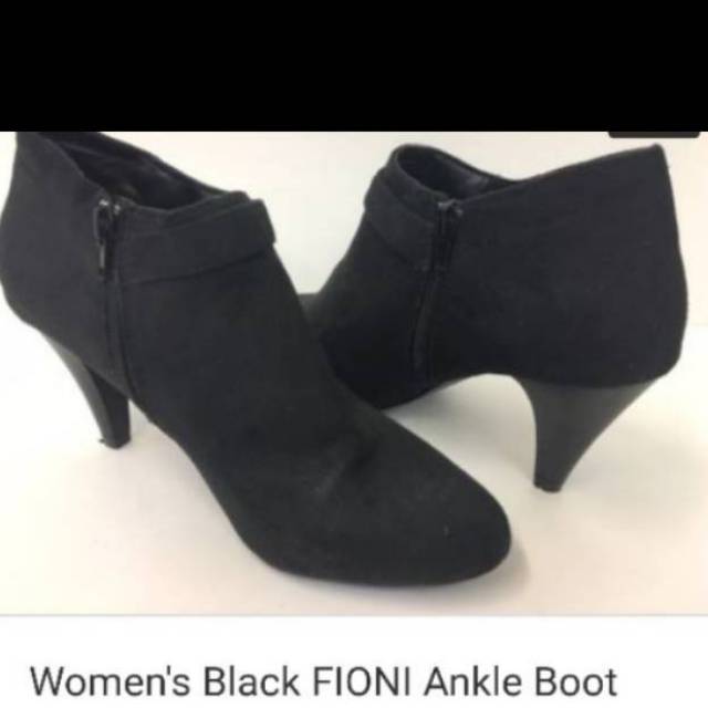 Sepatu boot , sepatu hitam FIONI PL good second