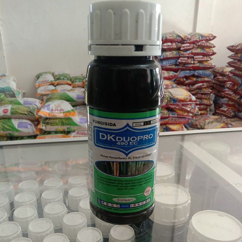 fungisida DKDUOPRO 490EC kemasan 250 ml