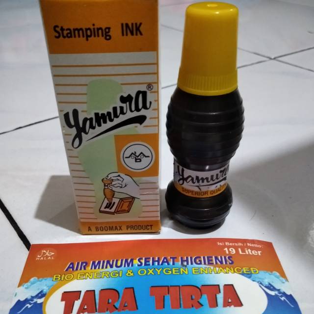 

1botol Promo murah YAMURA Stamping INK standart tinta stempel