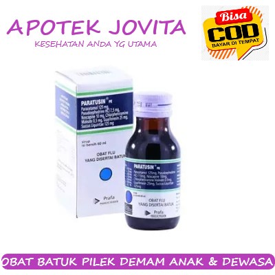 PARATUSIN SIRUP OBAT BATUK PILEK DEMAM ANAK DAN DEWASA