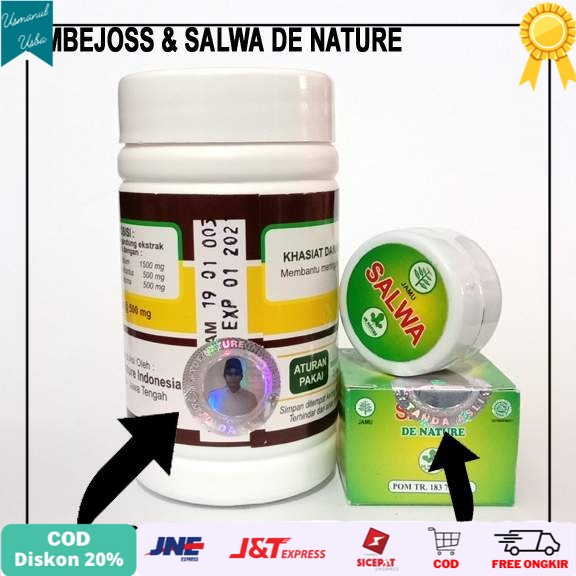 

◾COD◾ AmbeJoss Salwa : Obat Wasir Ambeien Herbal de Nature