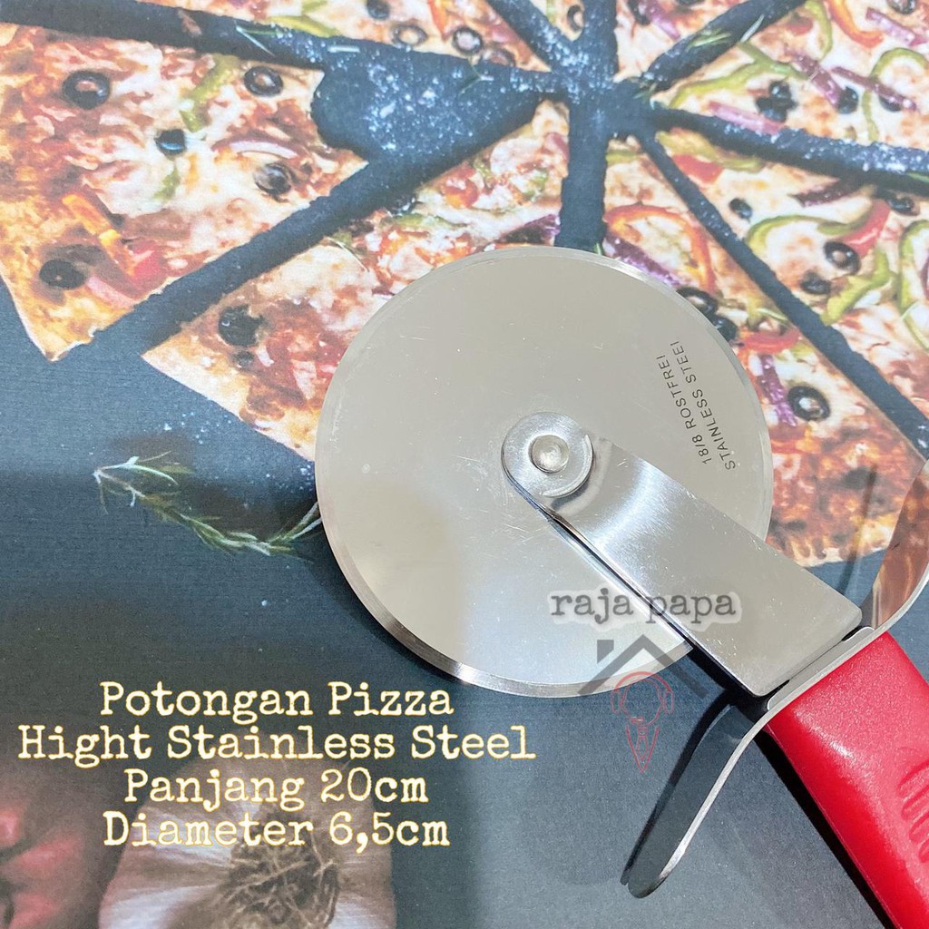 

Cutter Pizza Alat Potongan Pizza Stainless steel