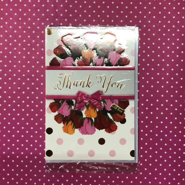 

Thank you card ( FL)