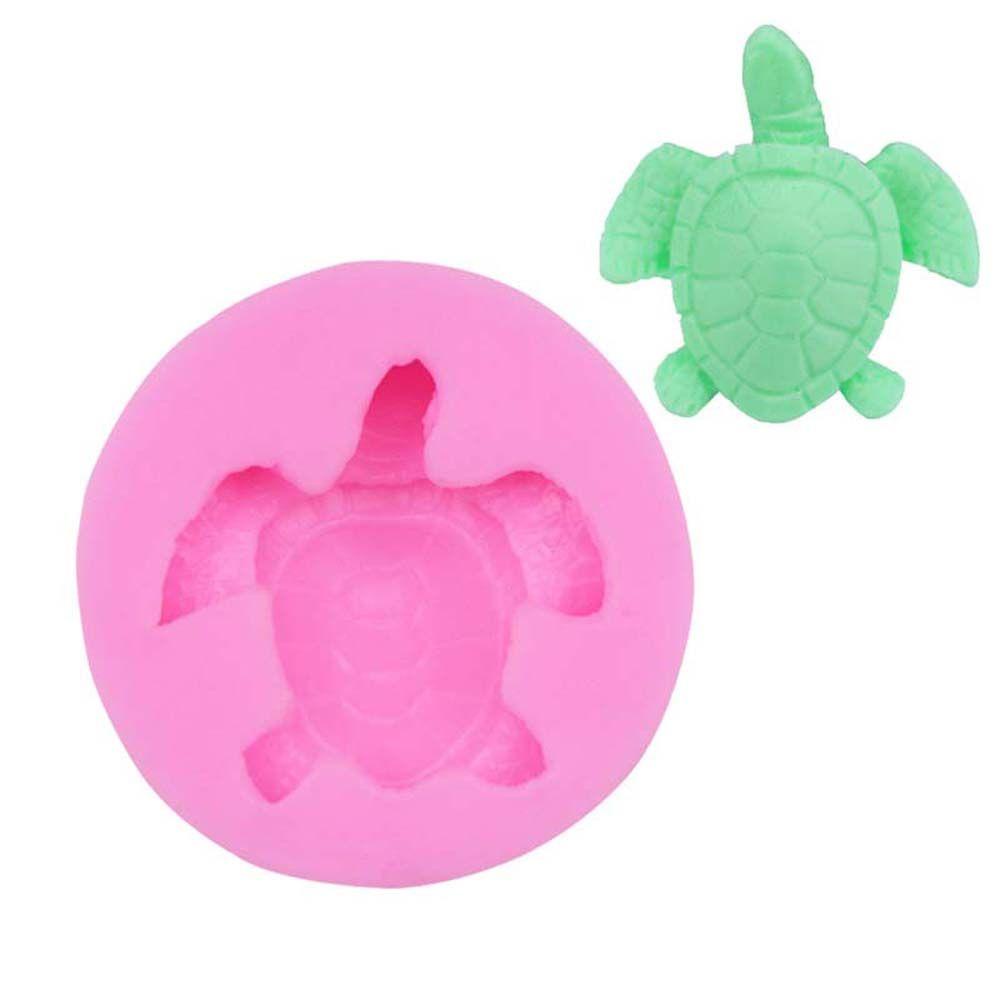 Lanfy Cetakan Fondant Kecil Handmade Bakeware Permen Sea Turtle Tortoise Membuat Coklat